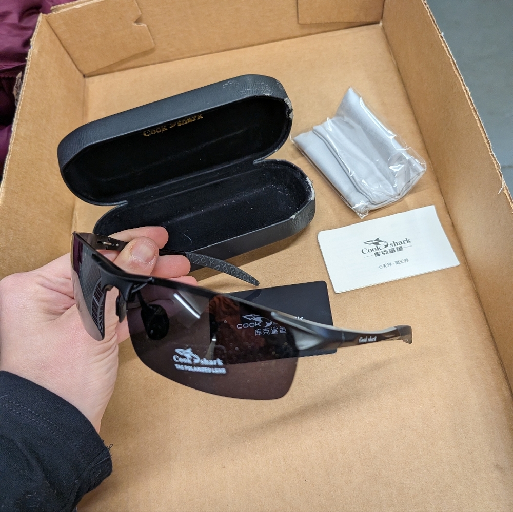 New Mens Cook Shark Sunglasses